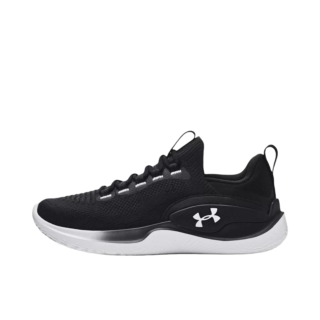 推荐商品：Under Armour/安德玛 Flow Dynamic 缓震轻盈高能感 防滑耐磨 舒适轻便穿搭 运动 训练鞋 黑色
