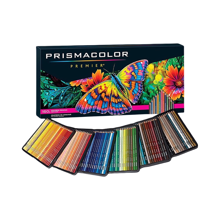 推荐商品：PRISMACOLOR 彩铅系列 铁盒装 油性 霹雳马彩色铅笔 套装