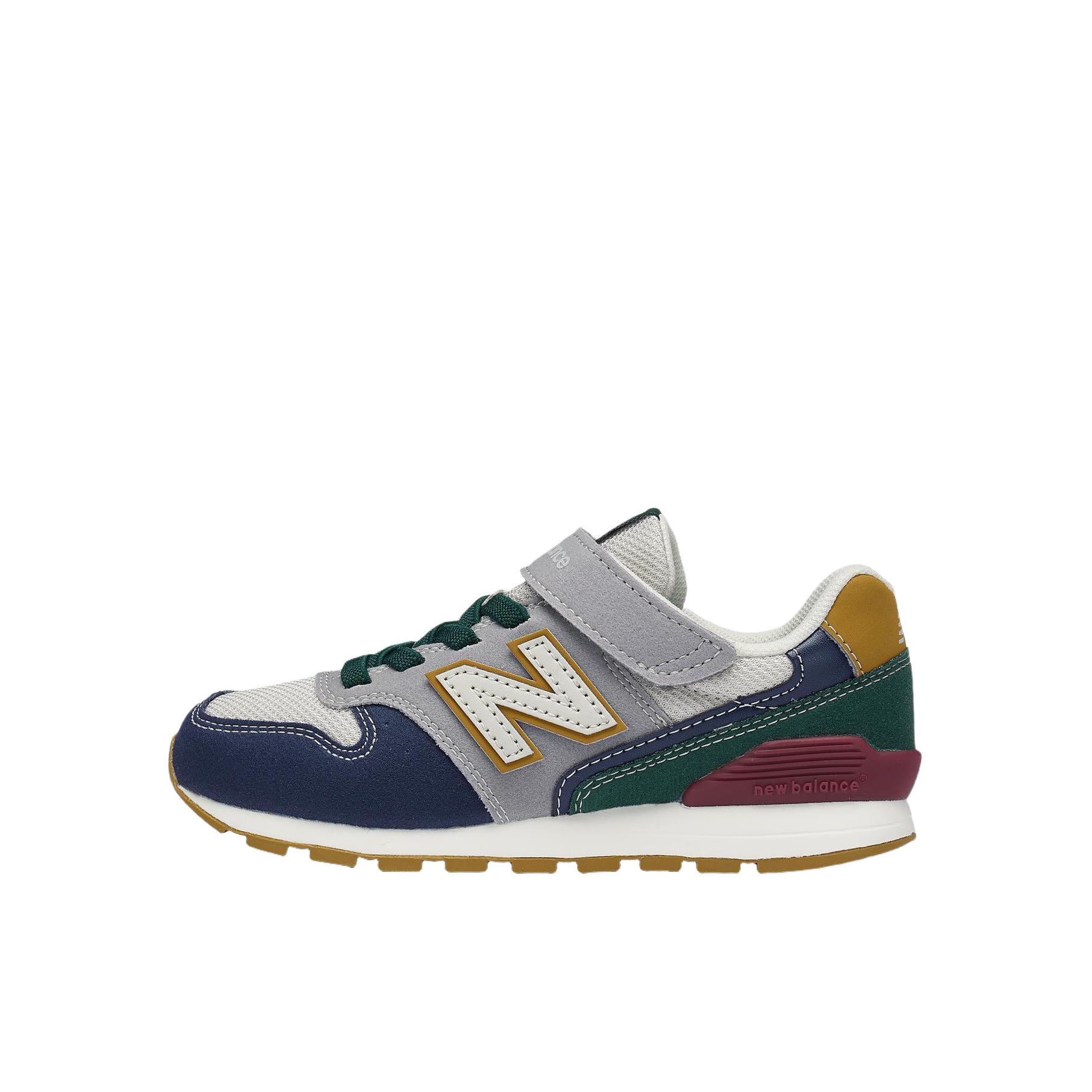 推荐商品：New Balance 996 舒适轻便 网面透气 减震回弹 防滑耐磨 拼接 加固 休闲百搭 潮酷 软底 运动鞋儿童 小童/浅灰/藏青/绿色