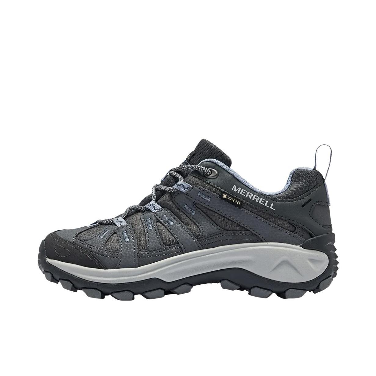 推荐商品：Merrell/迈乐  CLAYPOOL 2 GTX  登山 防水 防滑 运动  户外鞋 徒步鞋 女款/灰色