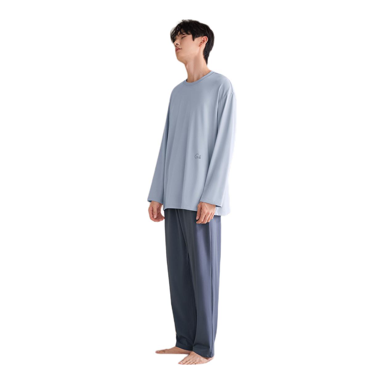 推荐商品：静韵  高保水套头印花睡衣 J431S015 天青