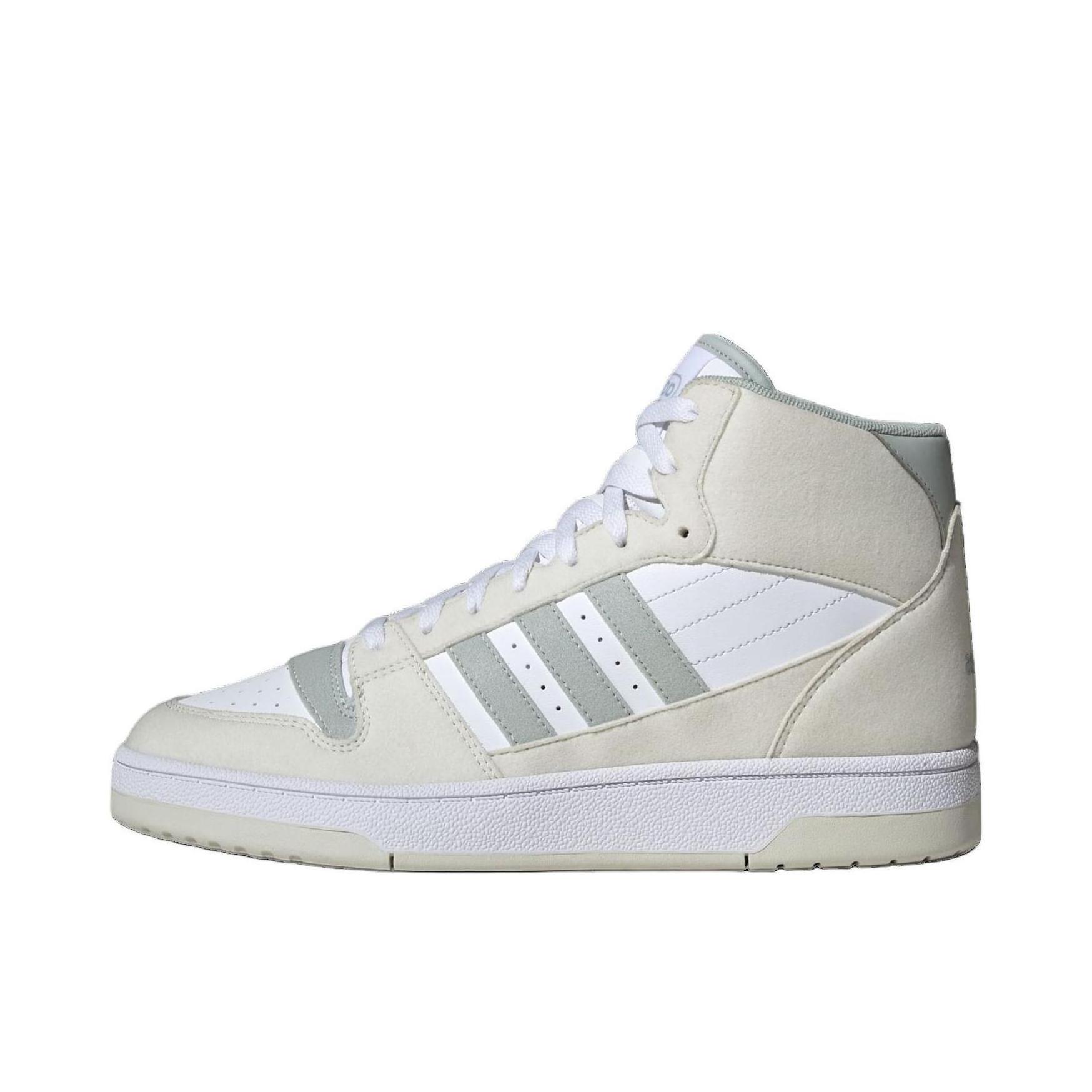 推荐商品：adidas Break Start 板鞋 复古防滑耐磨舒适轻便场下简约百搭篮球风薄底 大童/灰色/云白色