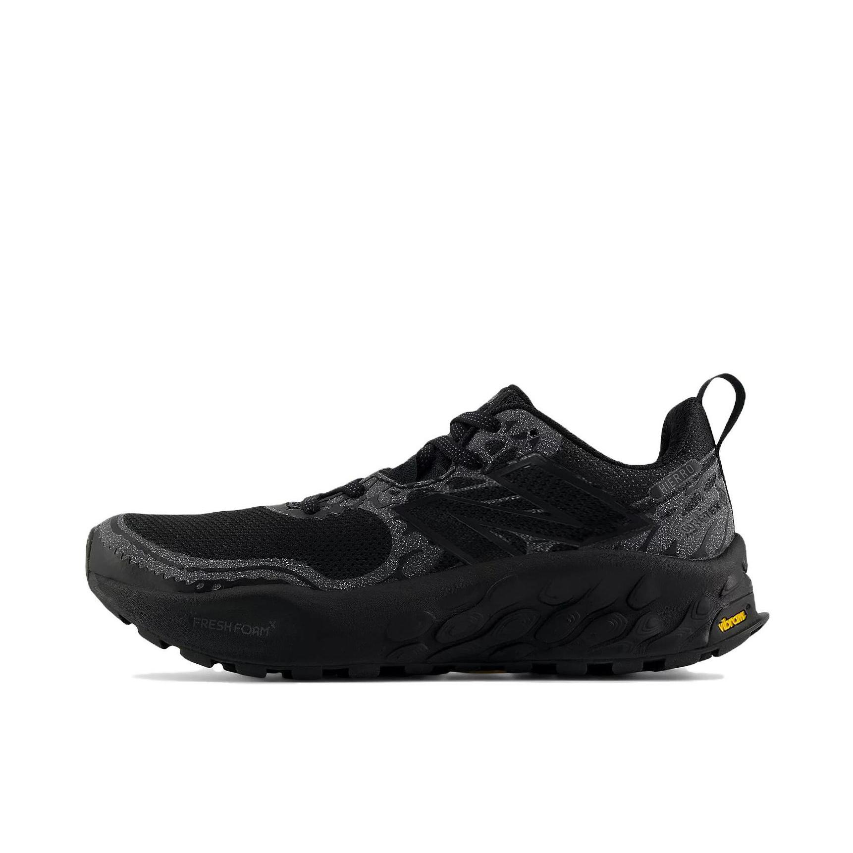 推荐商品：New Balance Fresh Foam X Hierro v8 跑鞋 轻量舒适缓震防滑耐磨轻便低帮圆头百搭时尚 女款/黑色