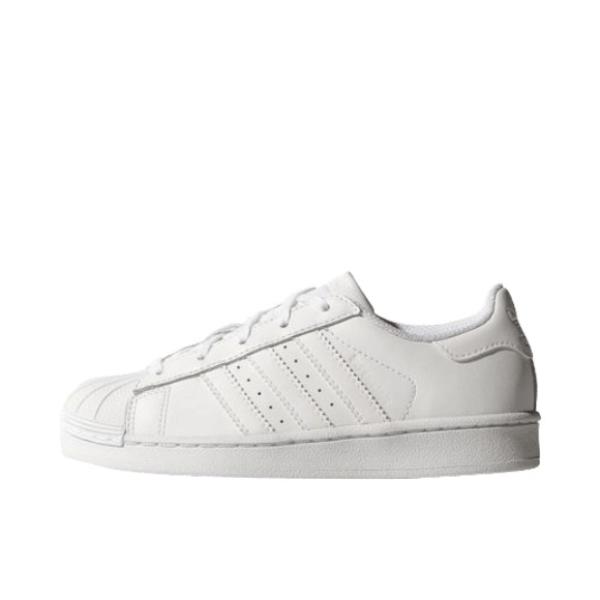 推荐商品：【宋雨琦同款】 adidas Originals Superstar 板鞋 轻便贝壳头薄底舒适百搭耐磨复古 纯亮白