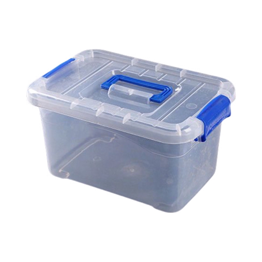 推荐商品：爱瓷仕 塑料 透明带盖 收纳箱