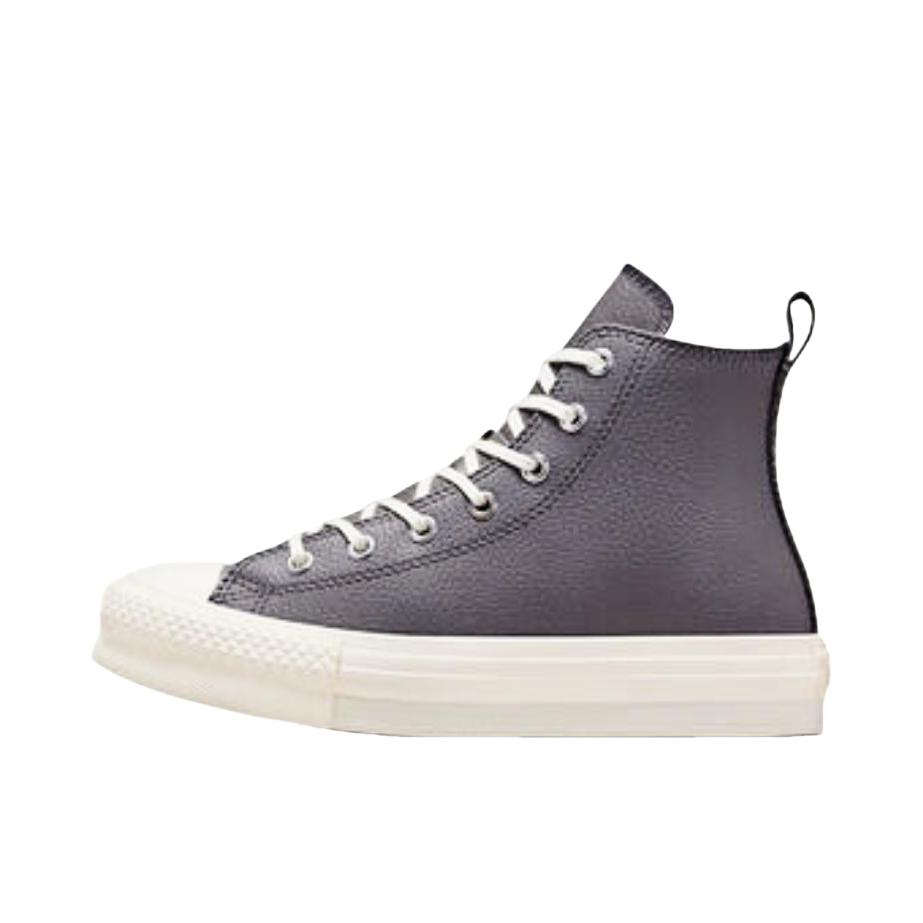 推荐商品：Converse/匡威 Chuck Taylor All Star 帆布鞋 常青款轻便防滑耐磨百搭复古圆头减震贴合高帮 GS/灰色
