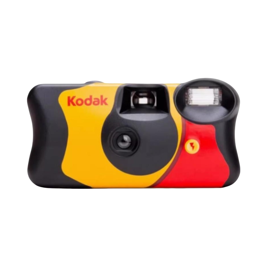 推荐商品：Kodak/柯达 FunSaver 一次性胶卷相机 拍立得 闪光功能 固定对焦