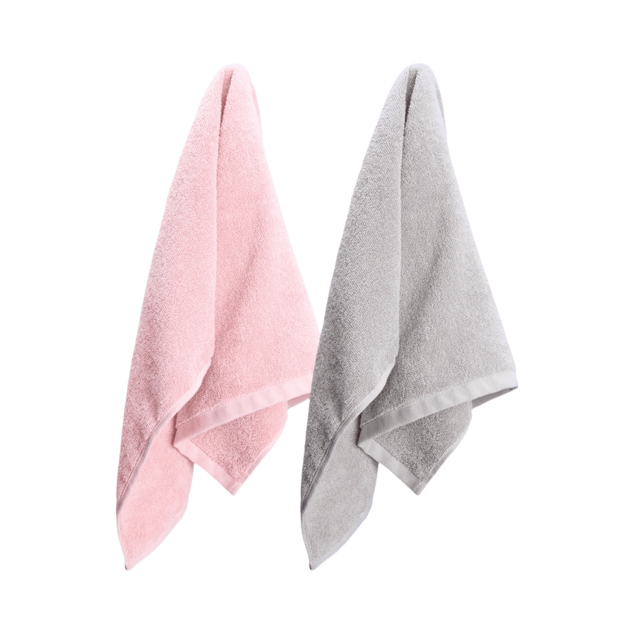 推荐商品：粉陌（美妆） 美ONE优选联名系列 2条组合装 100%棉 纤柔毛巾