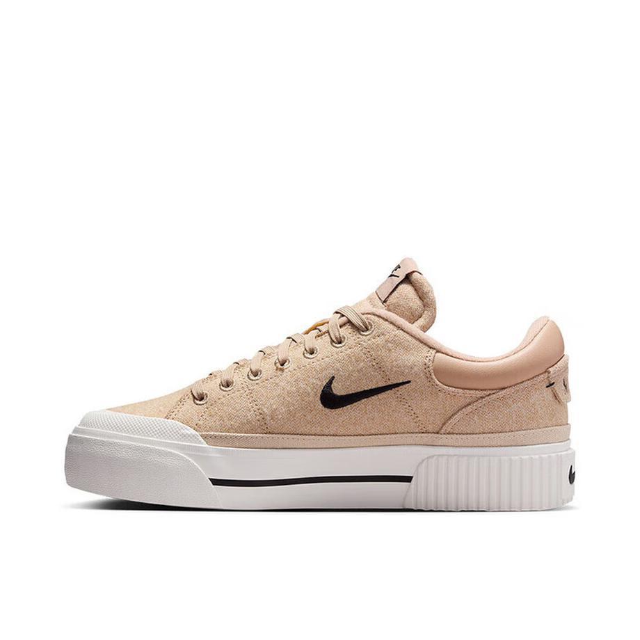 推荐商品：Nike Court Legacy Lift 板鞋 舒适缓震耐磨透气增高抓地 AUTOCLAVE 卡其色