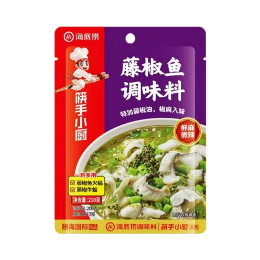 推荐商品：筷手小厨 海底捞 藤椒鱼调味料 麻辣