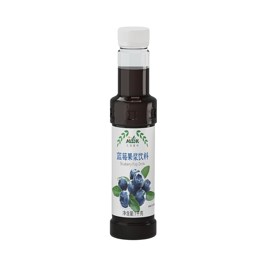 推荐商品：Taihu milim/太湖美林 果浆饮料 1kg 瓶装 蓝莓