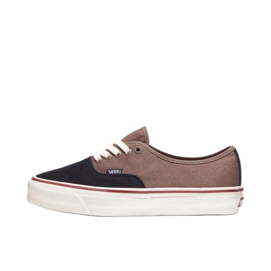 推荐商品：Vans/范斯 Authentic Reissue 44 系带 防滑耐磨 舒适透气 平底 帆布鞋 棕色/黑色