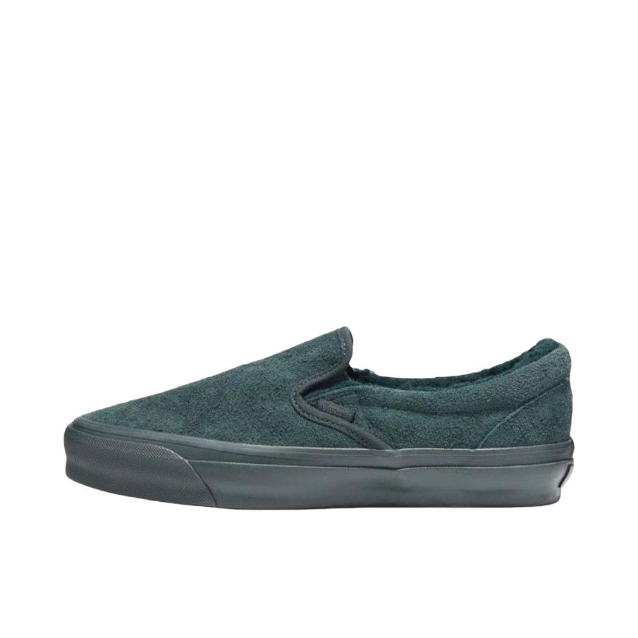 推荐商品：Vans/范斯 Classic Slip-on 防滑 简约 棋盘格 一脚蹬 百搭 休闲 帆布鞋 绿色