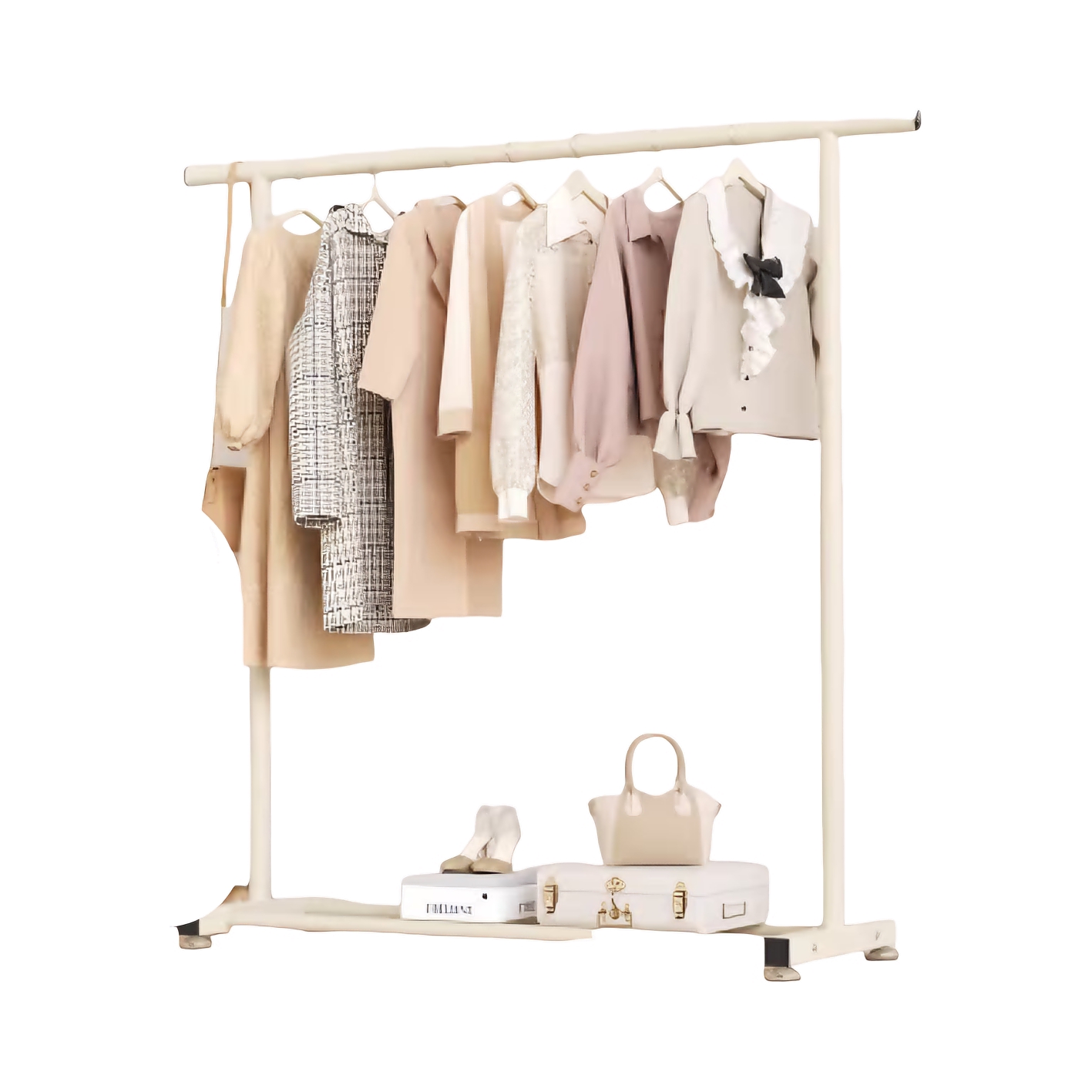 推荐商品：妙美 不锈钢 简约单款衣架