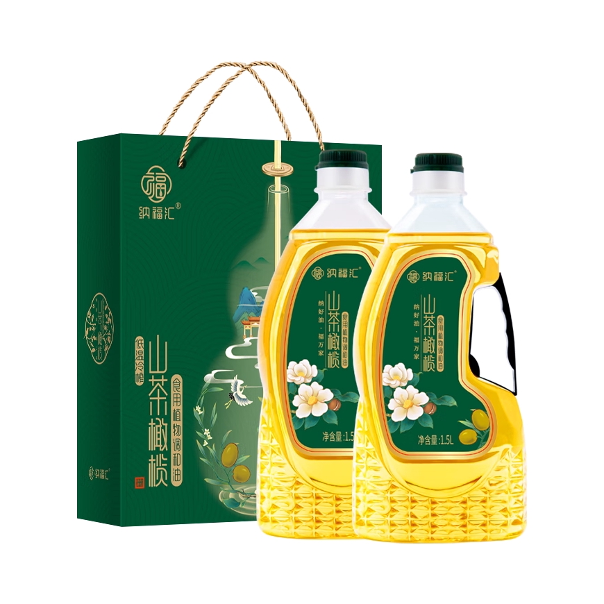 推荐商品：纳福汇 山茶橄榄食用植物调和油 礼盒装