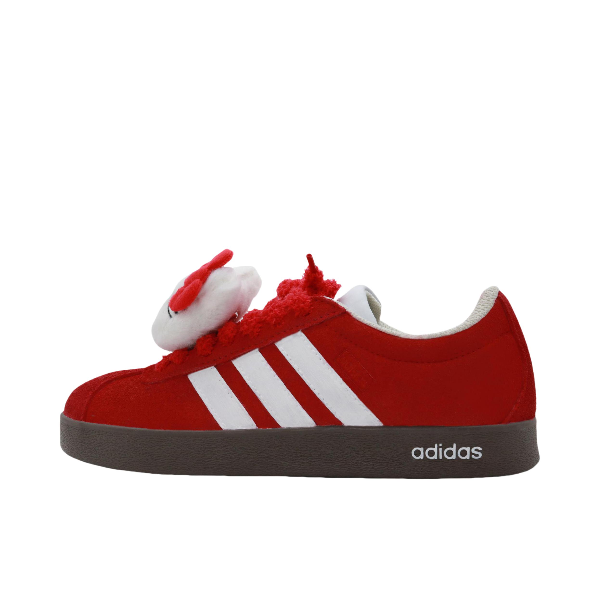 推荐商品：【定制球鞋】Adidas neo VL Court 2.0 德训鞋 板鞋 复古轻便耐磨芭蕾风甜美文艺抗冲击性防水 提提凯猫