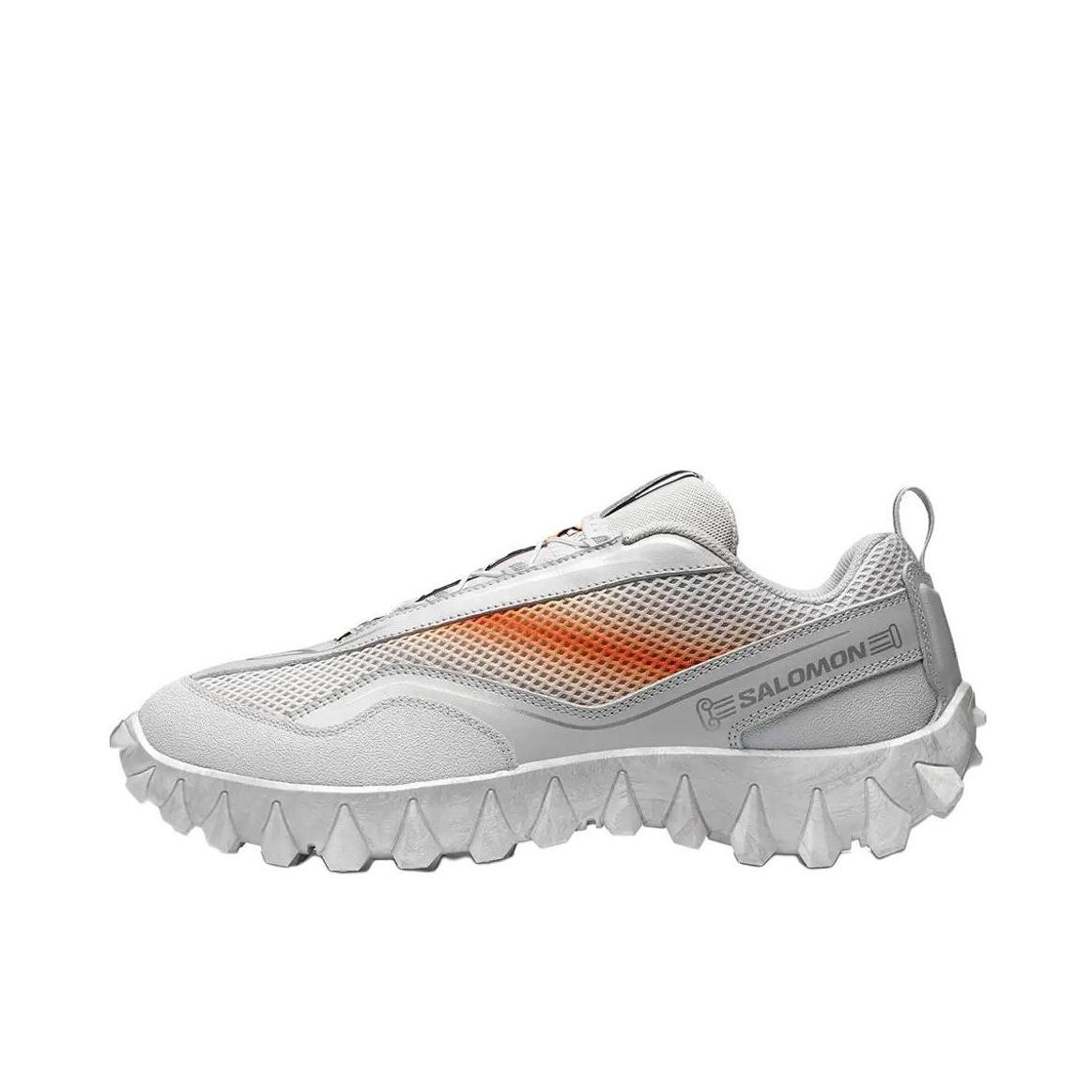 推荐商品：Salomon/萨洛蒙 SNOWCLOG 防滑 系带 圆头 运动休闲鞋 Aries联名/白色/灰色/橙色