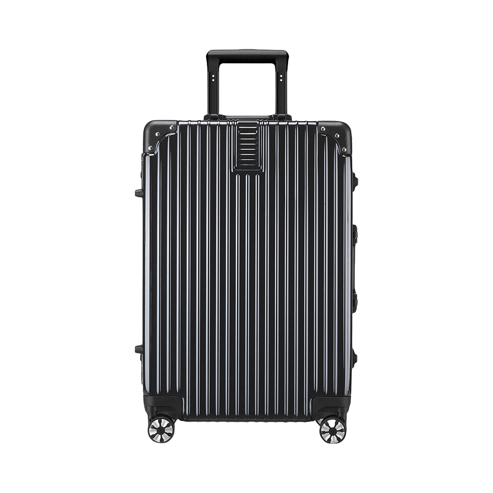 推荐商品：Vantiiear 铝框休闲大容量万向轮ABS+PC行李箱拉杆箱旅行箱