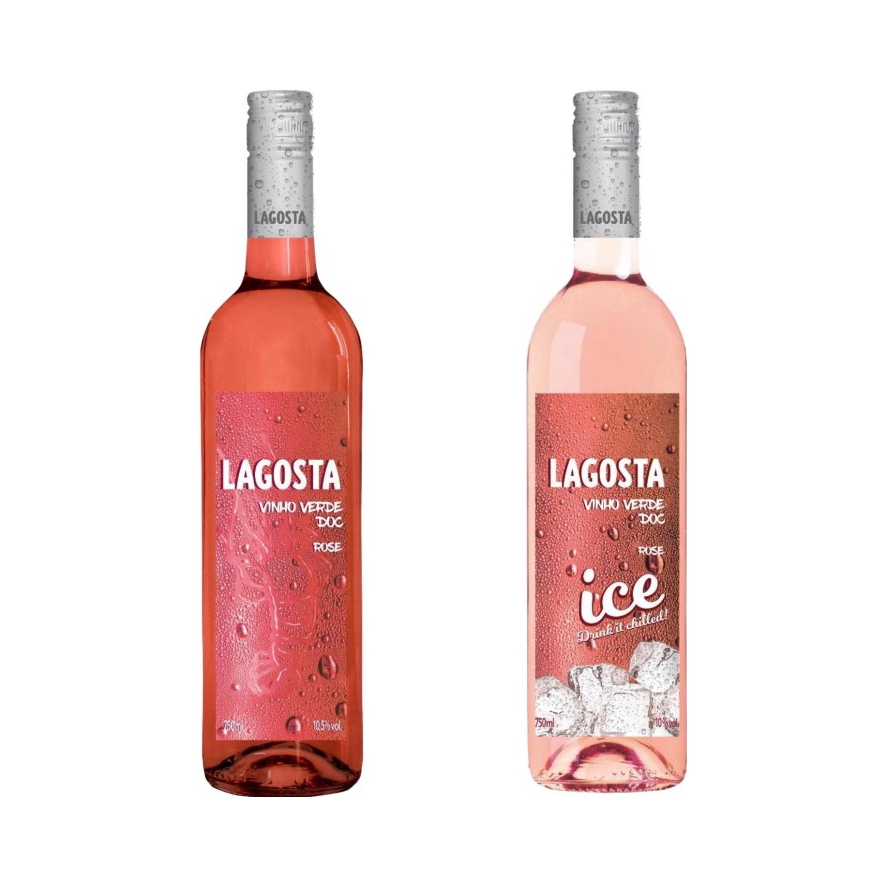 推荐商品：LAGOSTA 歌斯特酒庄 桃红葡萄酒 10.5%vol +冰桃红葡萄酒 10%vol 葡萄酒组合装