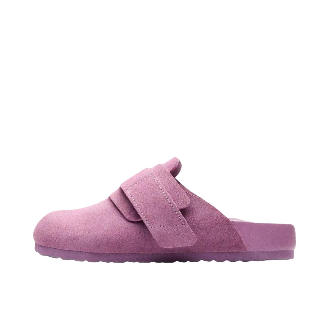 推荐商品：Birkenstock Nagoya系列 包头 舒适百搭 勃肯鞋 拖鞋 TEKLA联名/紫色 