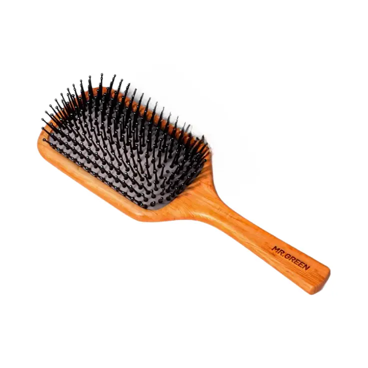 推荐商品：MR.GREEN 按摩头皮便携气垫梳子 蓬松颅顶