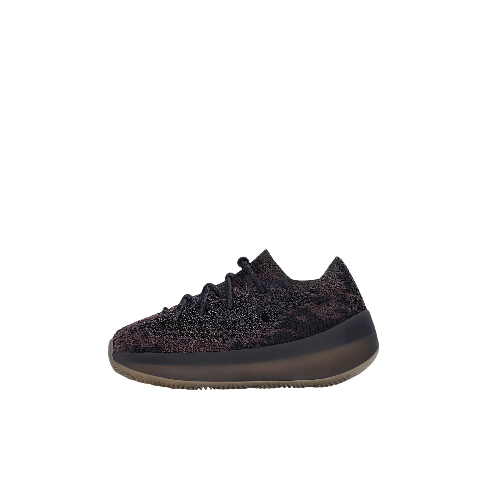 推荐商品：adidas Yeezy Boost 380 V3 耐磨透气 舒适百搭 运动鞋儿童 婴童/黑色/棕色