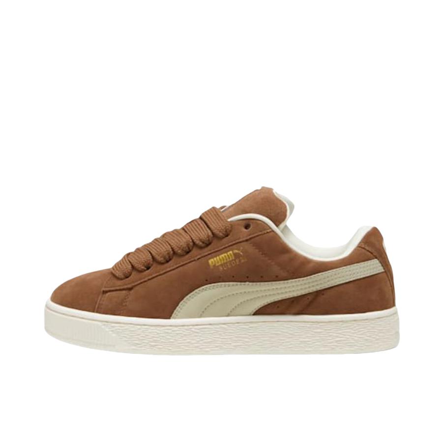推荐商品：Puma/彪马 Suede XL 面包鞋 板鞋 薄底舒适百搭轻便耐磨复古 棕色/白色 