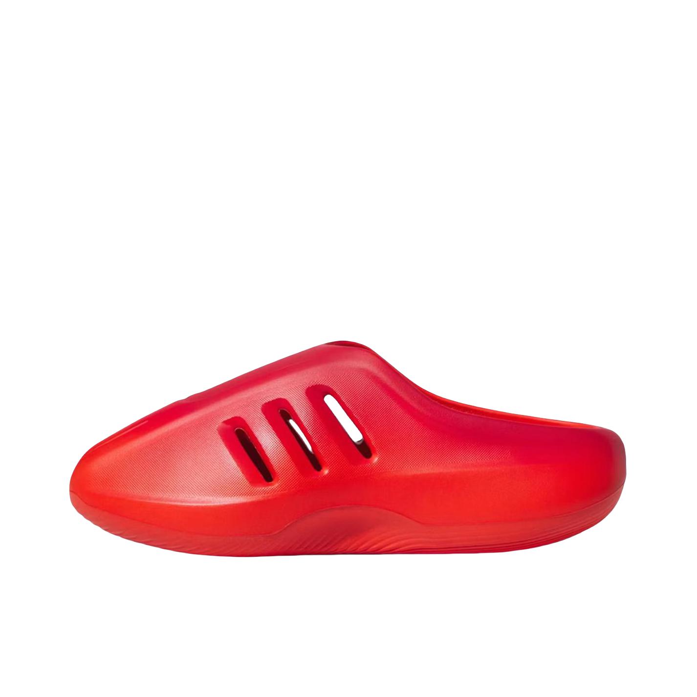 推荐商品：adidas Originals adiFOM IIInfinity Mule 经典包头 防滑防磨 舒适静音 运动休闲 拖鞋 红色