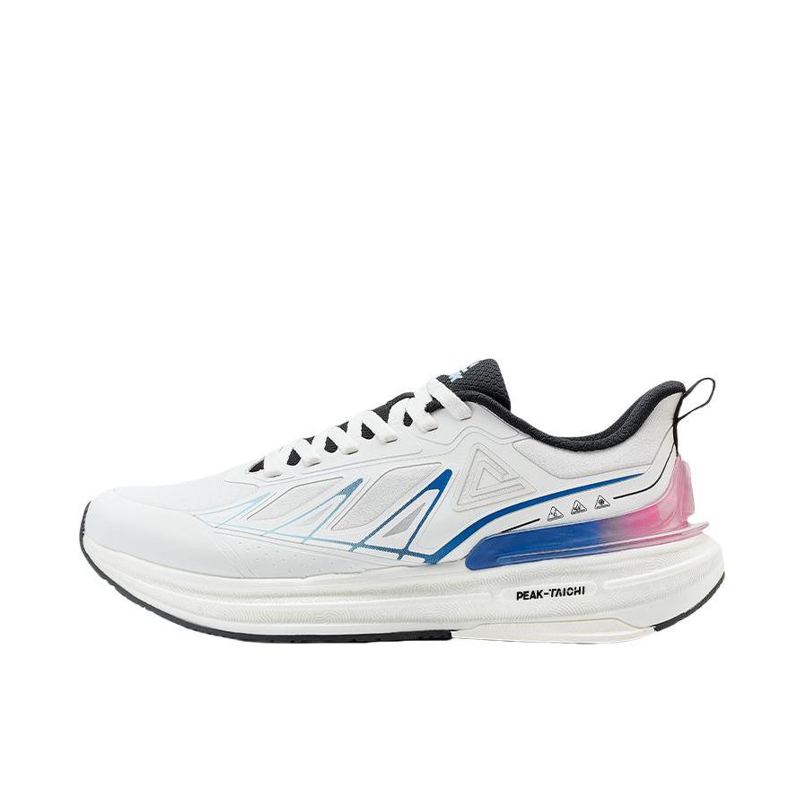 推荐商品：匹克 态极 6.0 pro 水盾 防泼水 轻便透气 舒适软底 减震耐磨 时尚百搭 跑鞋 超轻白色/蓝色