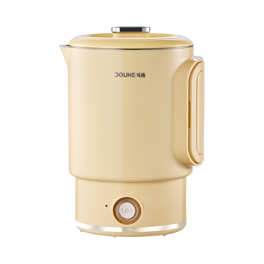推荐商品：DOUHE/斗禾 0.6L 电热水壶 小巧便携 自动恒温 可折叠手柄 DH-DSH01