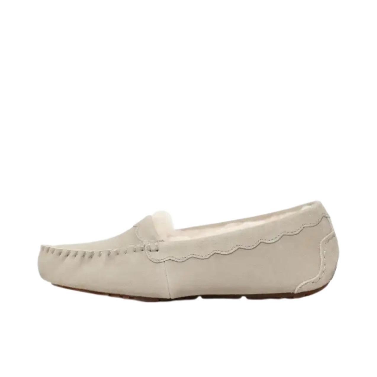 推荐商品：UGG 圆头 套脚 休闲 平底 单鞋 1118841 米灰色