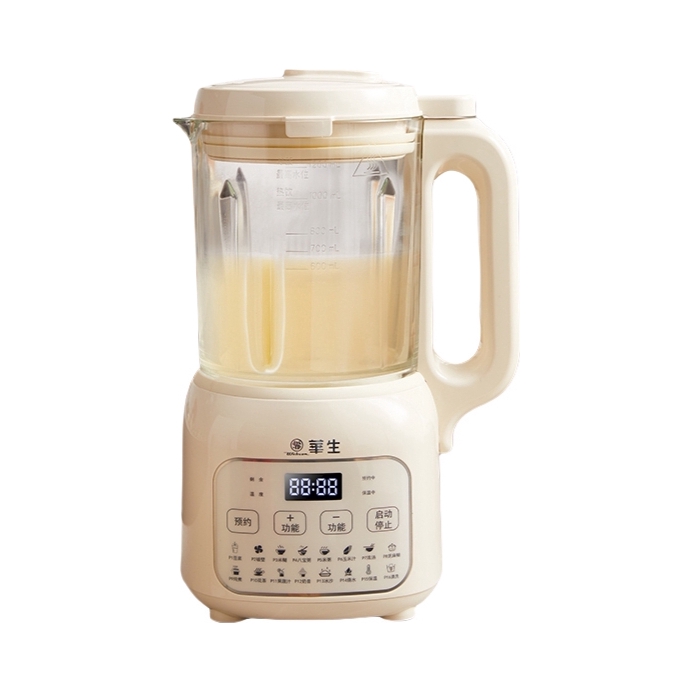 推荐商品：Wahson/华生 1.2L 破壁机 家用小型多功能 1-2人 豆浆米糊 WS-PB100