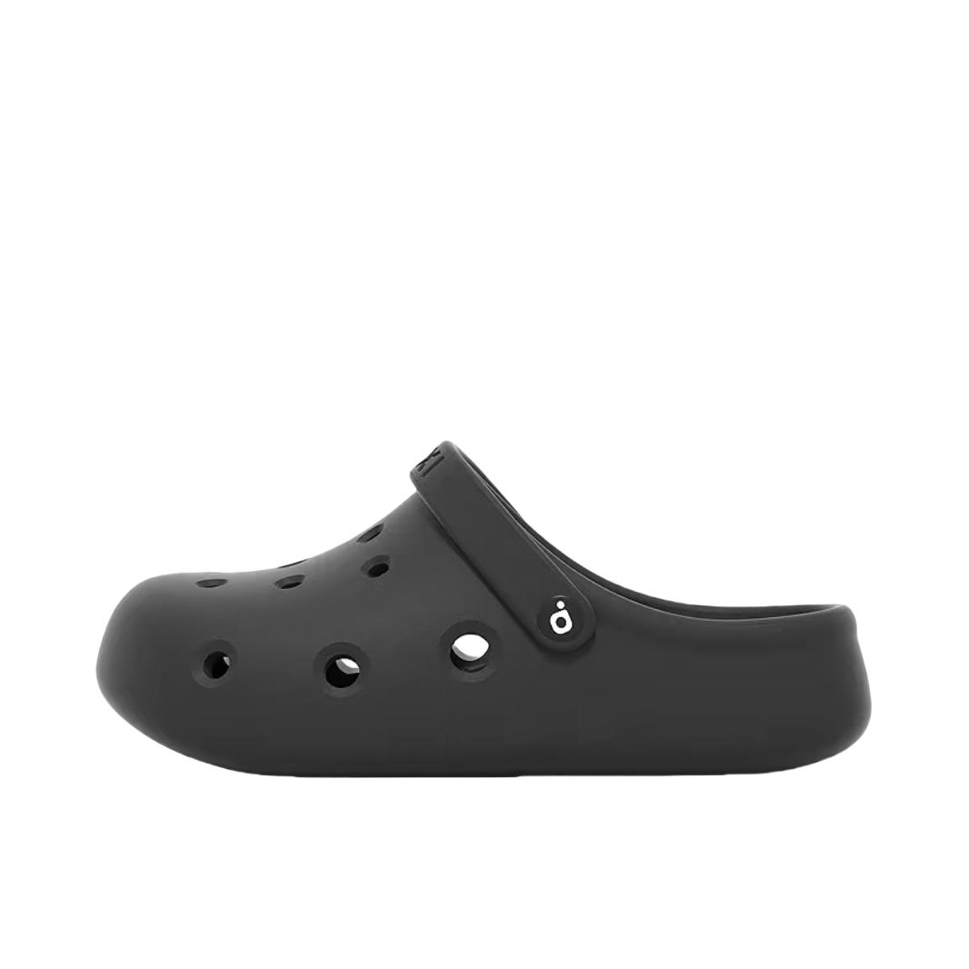 推荐商品：朴西 踩屎感 厚底 增高 外穿 拖鞋 ps10760 珍珠黑