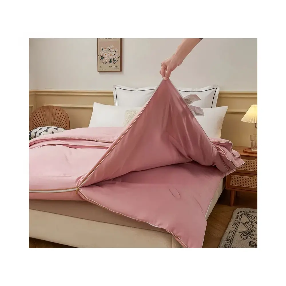 推荐商品：十里春至臻 A类 涤纶被面 100%蚕丝二合一被 冬被春秋被