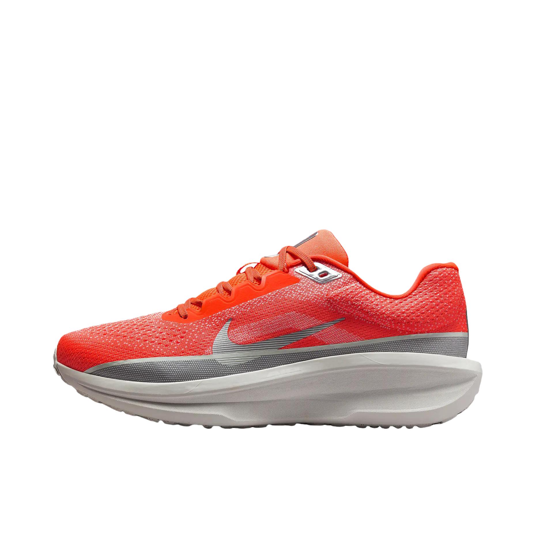 推荐商品：Nike Winflo 11 跑鞋 网面轻便减震简约休闲长跑短跑训练防水圆头贴合支撑 红色/灰色  