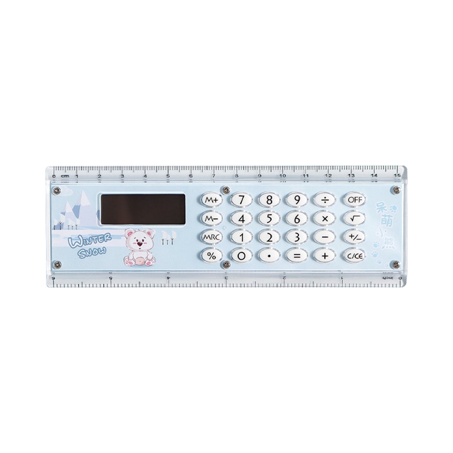 推荐商品：兜兜熊 DDX-1751-107 趣味直尺迷你 计算器
