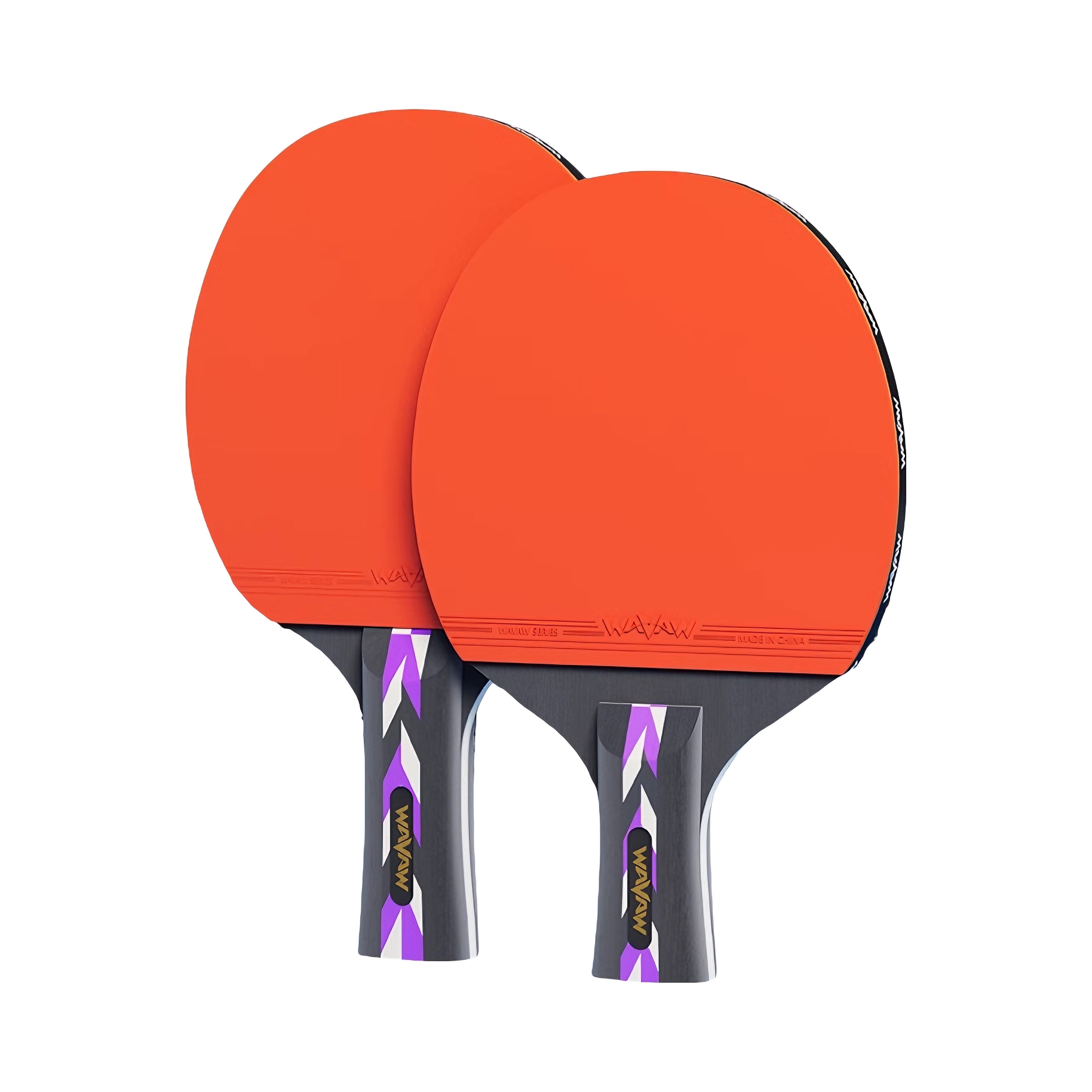 推荐商品：WAVAW 339 双面反胶 初学者 超轻 乒乓球拍