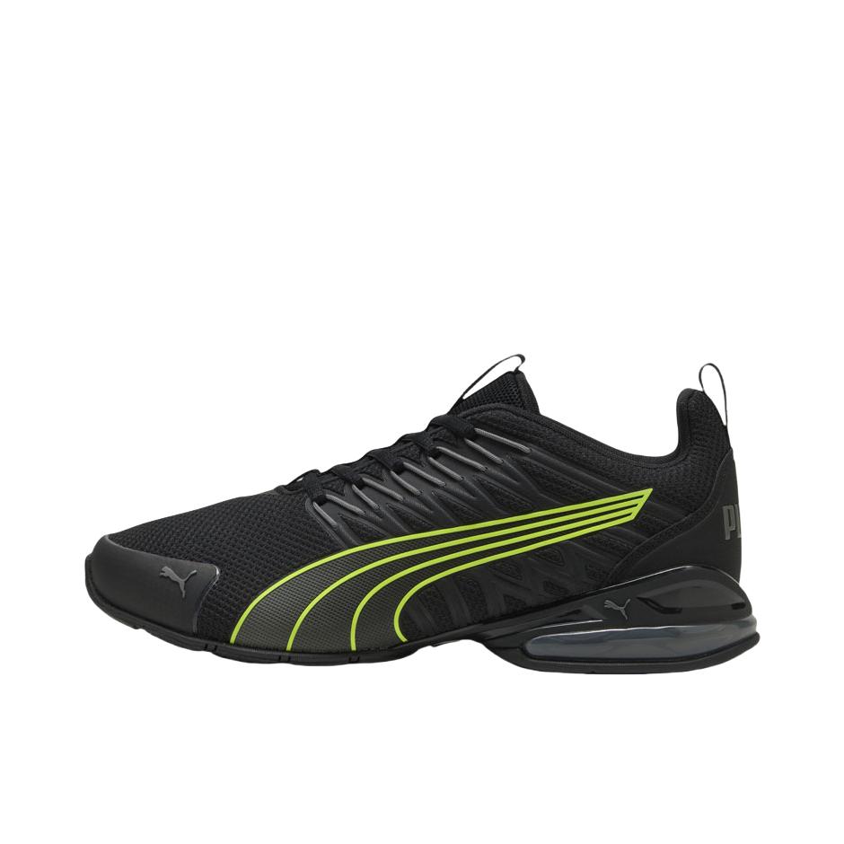 推荐商品：Puma/彪马 Voltaic Evo 耐磨减震 防滑轻便 透气网面 人造革 织物 跑鞋 黑色/荧光绿
