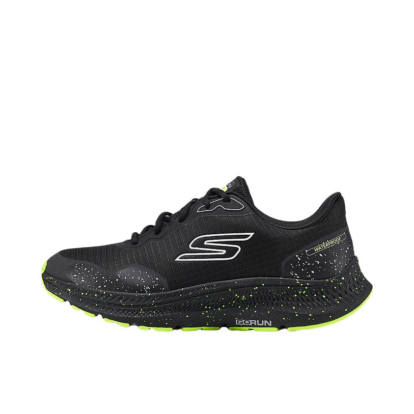 推荐商品：Skechers/斯凯奇 Go Run Consistent 2.0 缓震回弹 防滑耐磨 网布透气 舒适百搭 时尚 健身 训练 低帮 跑鞋 黑色/柠檬色