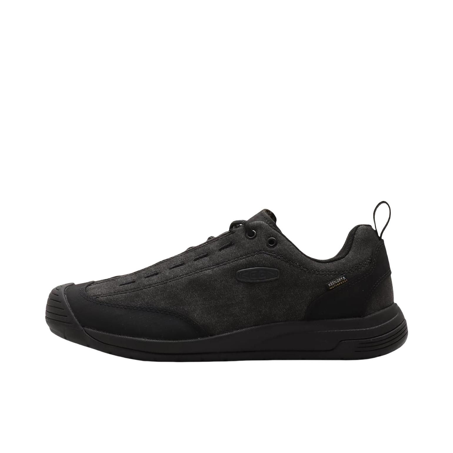 推荐商品：KEEN/科恩 Jasper II WP 休闲 防滑 轻户外 露营 耐磨 防水 户外鞋 徒步鞋 VAINL ARCHIVE联名/深黑色