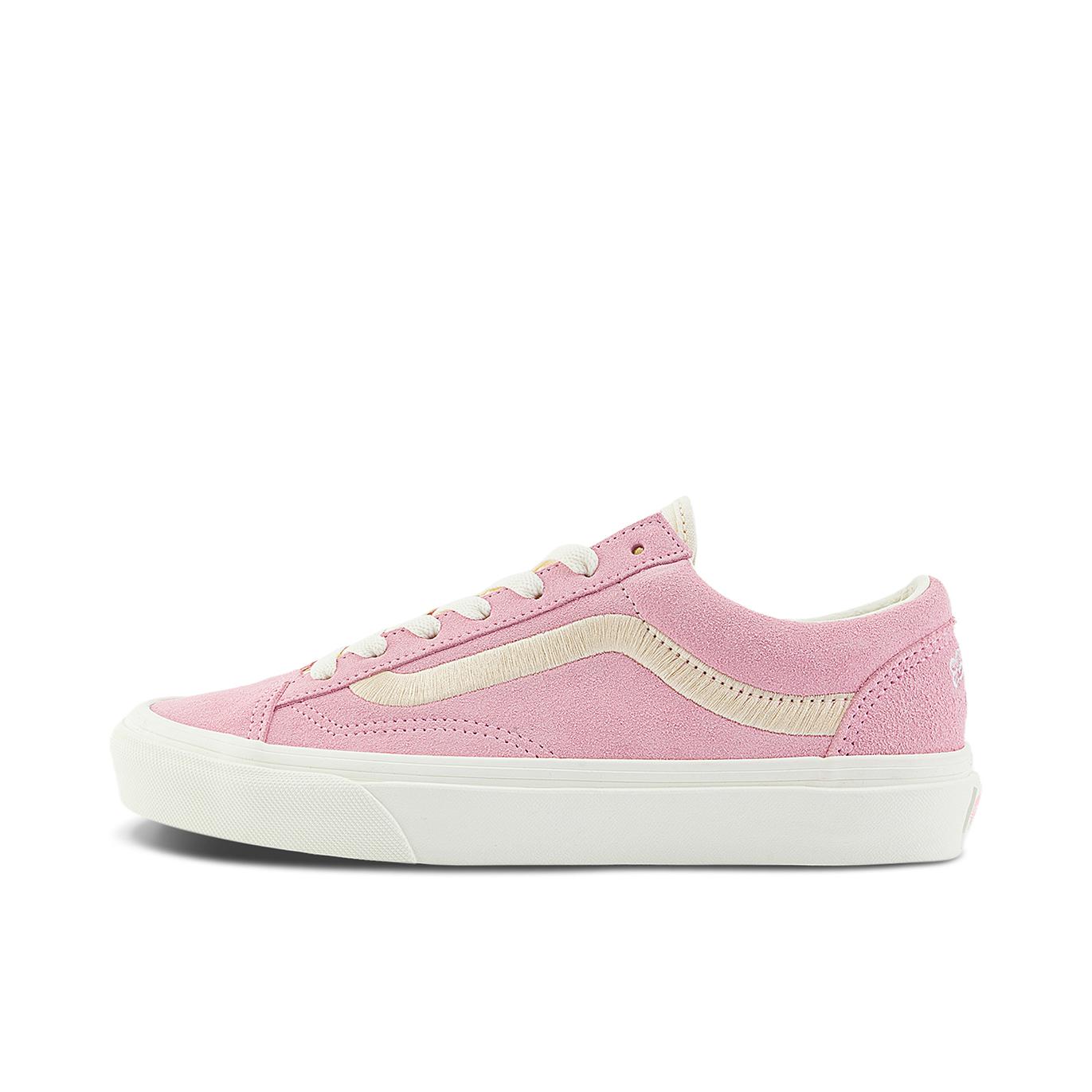 推荐商品：Vans/范斯 Style 36 滑板鞋 板鞋 舒适轻便防滑耐磨复古百搭帆布拼接防水运动 粉色