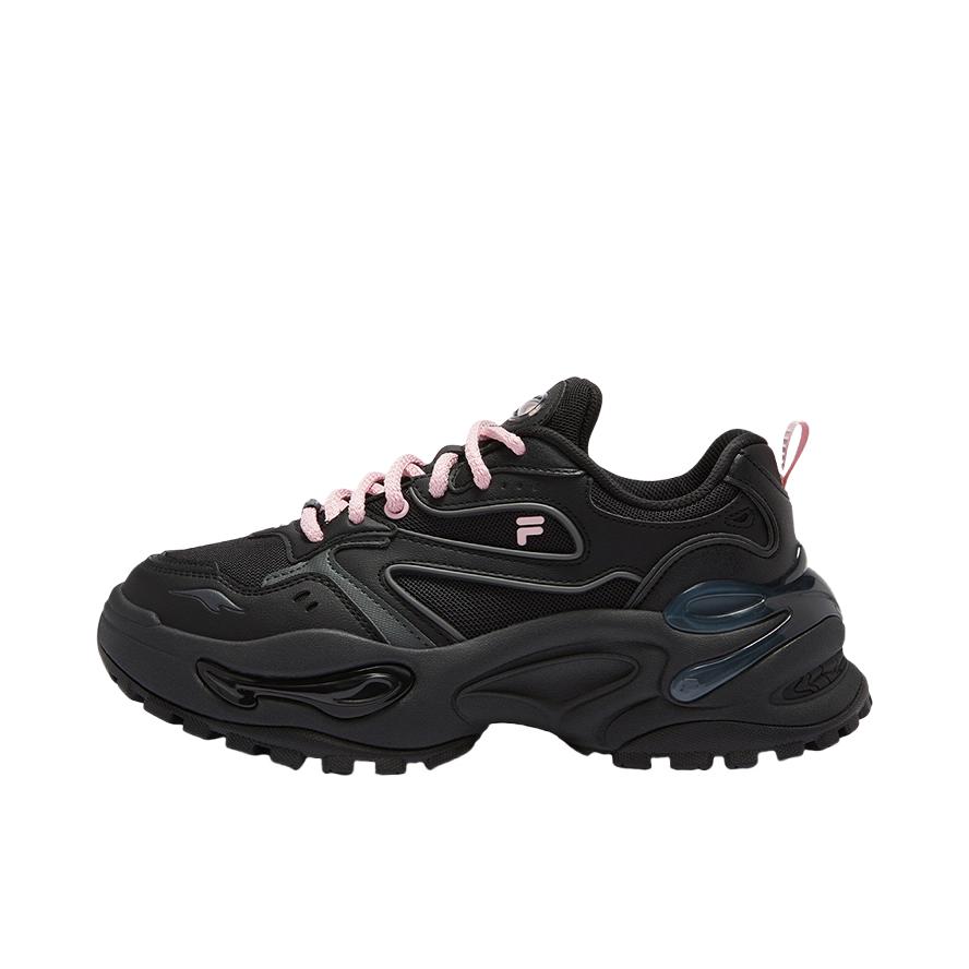 推荐商品：【赵露思同款】FILA/斐乐 软糖 时尚潮流 舒适百搭 防滑耐磨 运动休闲鞋 T12W511002F 女款/黑舞鞋/鱼子灰