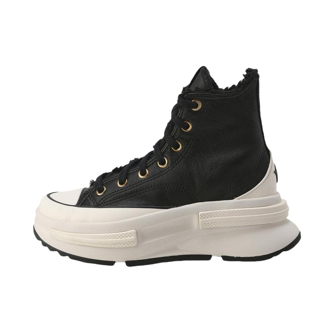 推荐商品：Converse/匡威 Run Star Legacy CX 防滑耐磨 包裹性 增高 运动休闲鞋 加绒/黑色