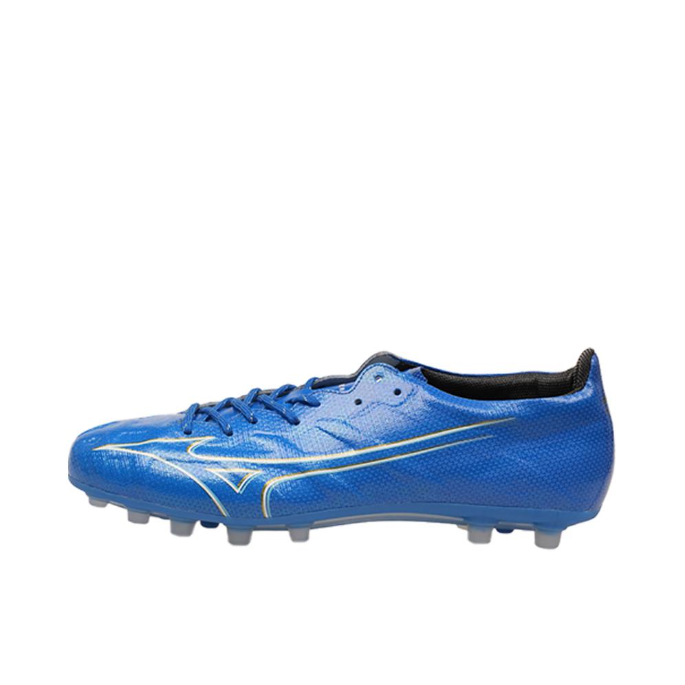 推荐商品：Mizuno/美津浓 Alpha Elite AG 减震耐磨 轻便透气 圆头 短钉 人草 胶质 足球鞋 日版/蓝色