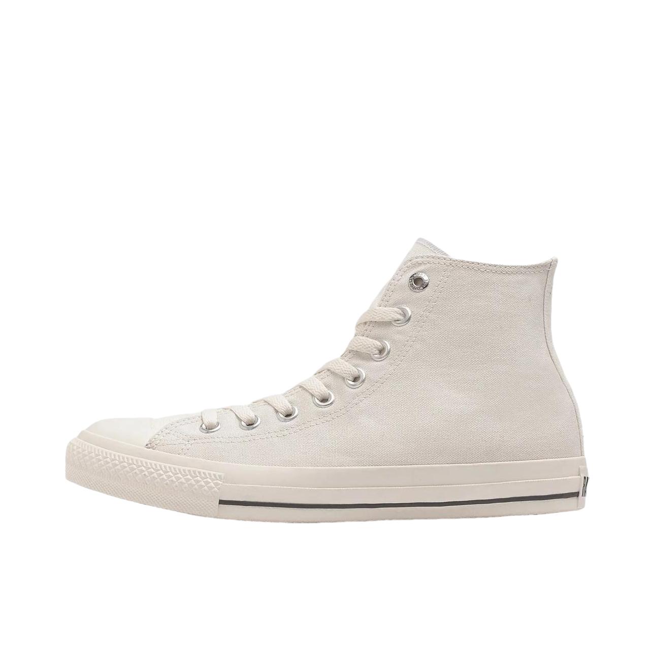 推荐商品：Converse/匡威 Chuck Taylor All Star 帆布鞋 常青款轻便防滑耐磨百搭复古圆头减震贴合高帮 米白色/深黑色