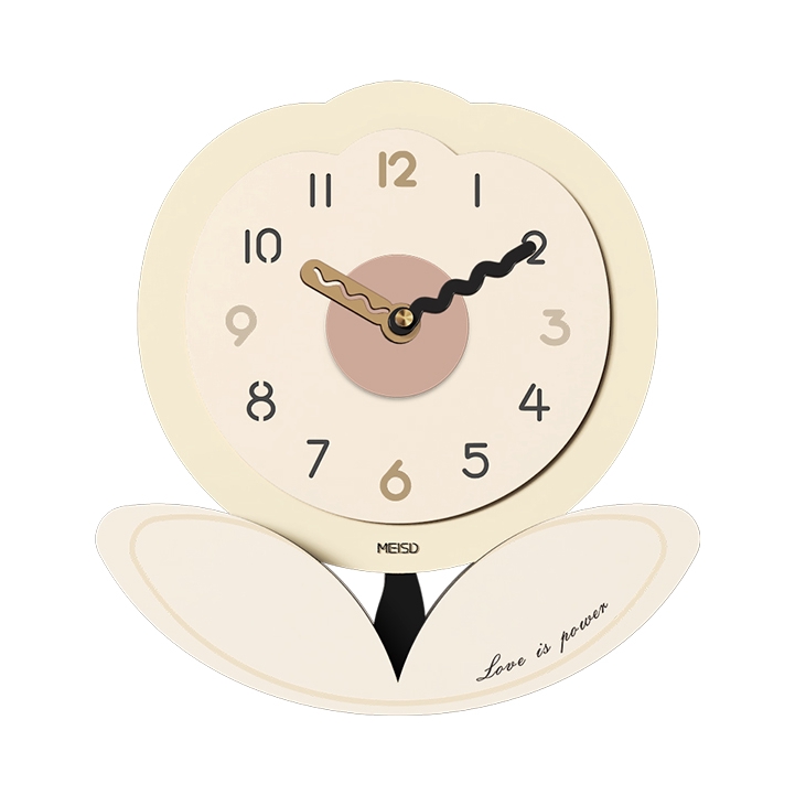 推荐商品：美世达 电池款 郁金香创意台式闹钟 JL0608