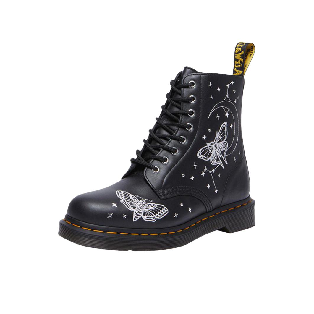 推荐商品：Dr. Martens 牛皮革 防滑 英伦风 马丁靴 黑色
