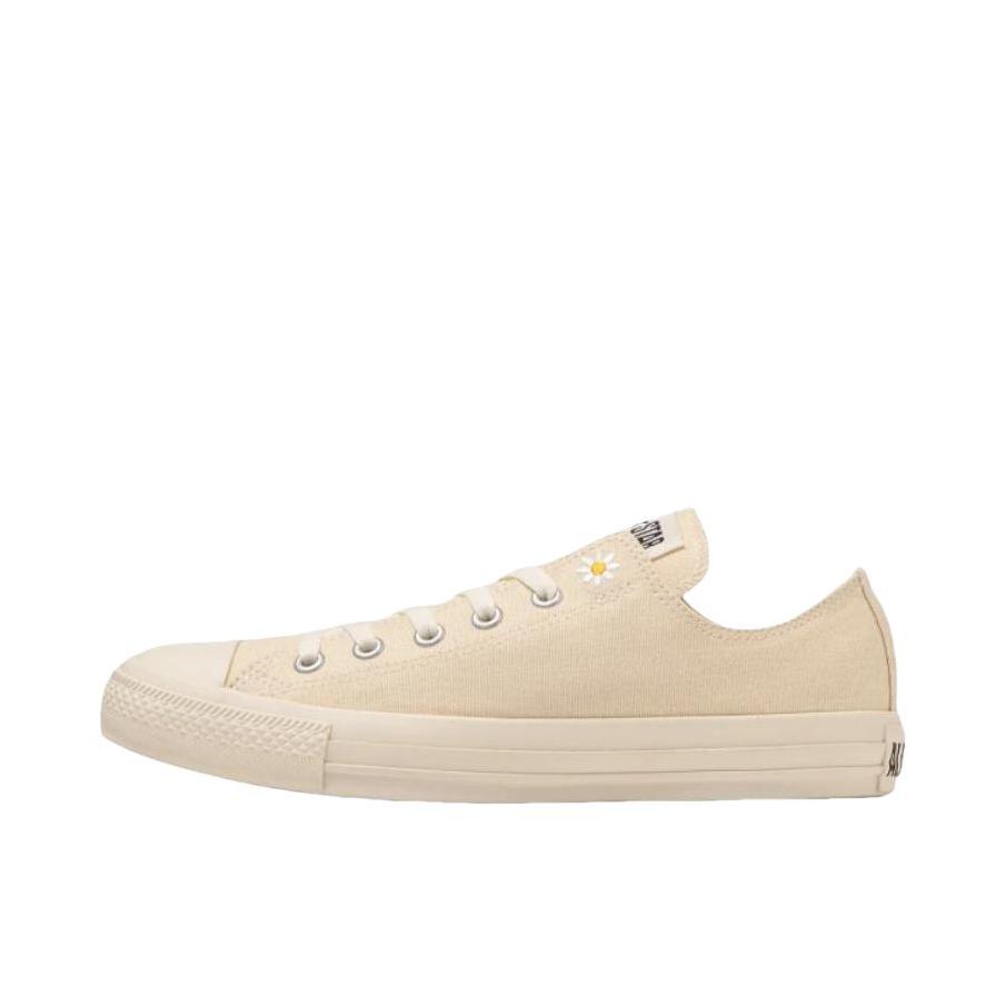 推荐商品：Converse/匡威 Chuck Taylor All Star 帆布鞋 常青款轻便防滑耐磨百搭复古圆头减震贴合高帮 女款/米白色/黑色