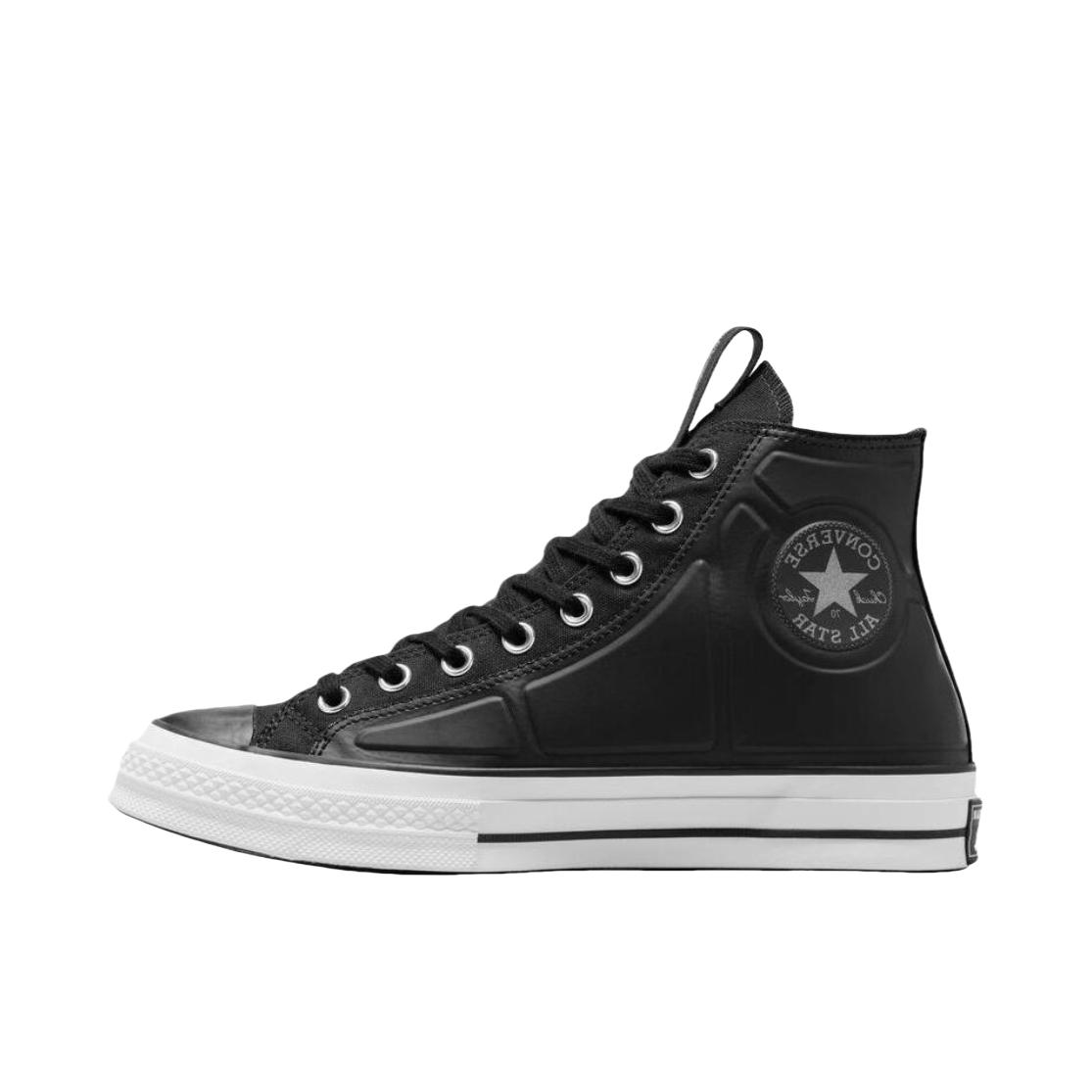 推荐商品：Converse/匡威 Chuck 70 帆布鞋 防滑耐磨薄底轻便透气舒适百搭复古时尚贴合圆头流光风 深黑色 