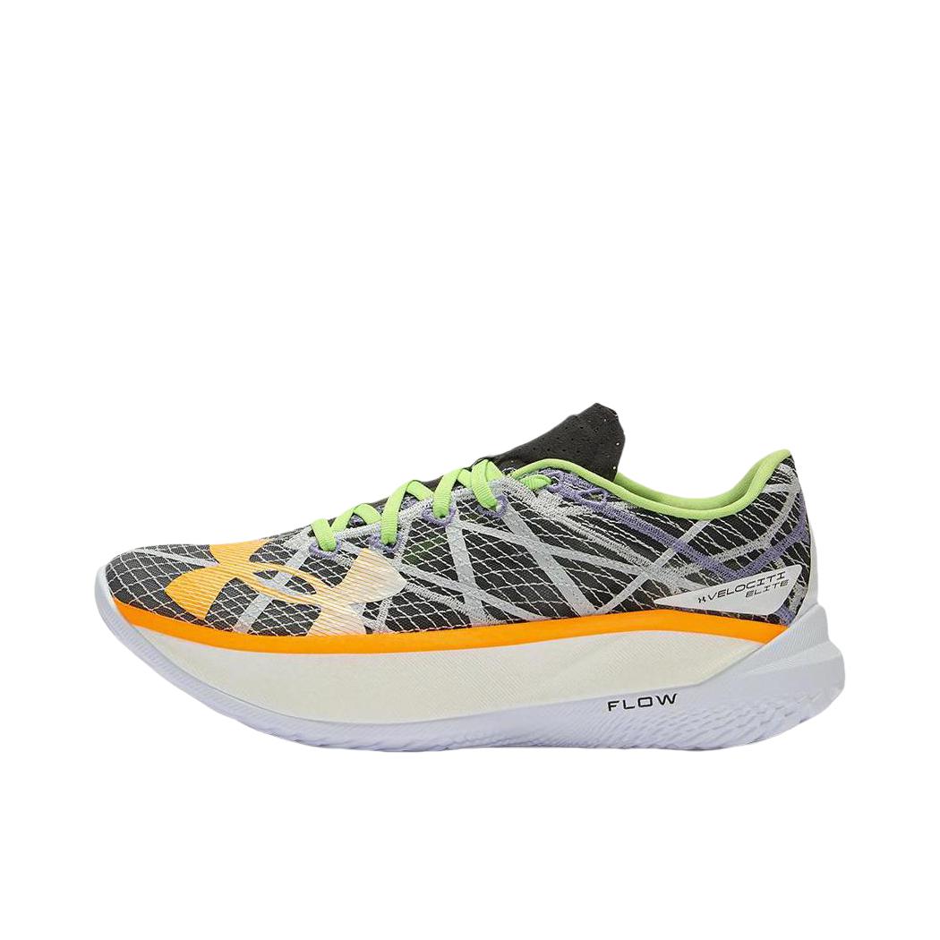 推荐商品：Under Armour/安德玛 Flow Velociti Elite 2 厚底 马拉松 碳板 缓震 耐用 跑鞋 煤色灰   